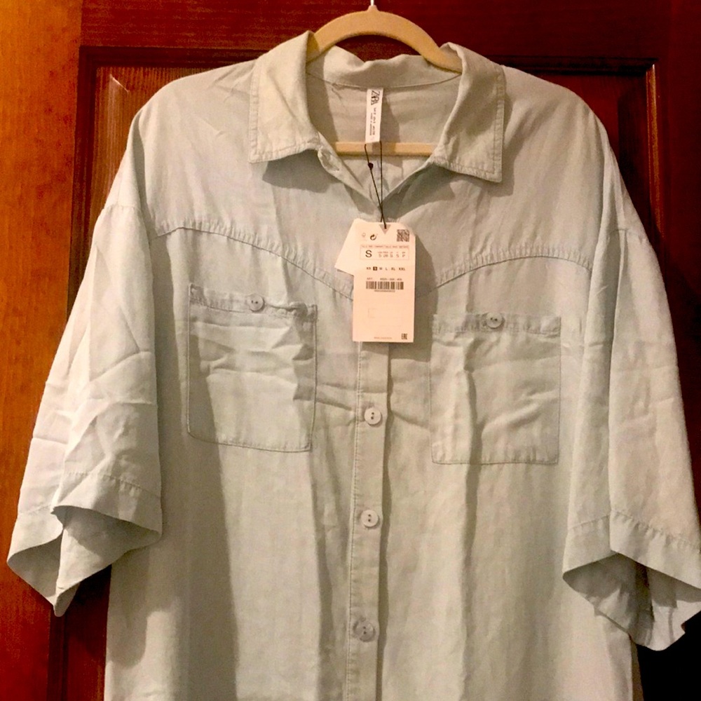 NWT Zara shirt dress
